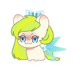 Size: 2048x2048 | Tagged: safe, oc, oc only, oc:tea fairy, earth pony, pegasus, pony, china, chinese, cnbronycon, high res, mascot, pop team epic, simple background, solo, transparent background