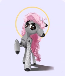 Size: 2208x2584 | Tagged: safe, artist:i love hurt, oc, earth pony, pony, female, high res, mare, pink hair, solo