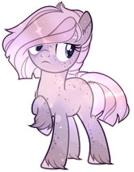 Size: 2164x2771 | Tagged: safe, artist:toffeelavender, oc, oc only, earth pony, pony, base used, earth pony oc, eyelashes, female, frown, high res, mare, raised hoof, simple background, solo, transparent background, unshorn fetlocks