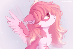 Size: 3000x2000 | Tagged: safe, artist:raily, oc, pegasus, pony, bust, high res, solo