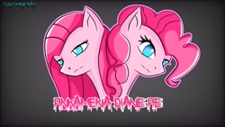 Size: 3840x2160 | Tagged: safe, artist:papery xlp, pinkie pie, earth pony, pony, g4, high res, pinkamena diane pie