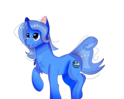 Size: 2500x2000 | Tagged: safe, artist:valkiria, oc, oc only, oc:derpthereum, pony, unicorn, g4, april fools, april fools 2022, female, high res, joke, nft, not trixie, ponified, rule 85, simple background, solo, transparent background