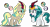 Size: 3298x1811 | Tagged: safe, artist:interstellar-quartz, fluttershy, rain shine, rarity, oc, kirin, g4, eyeshadow, magical lesbian spawn, makeup, offspring, parent:fluttershy, parent:rain shine, parent:rarity, simple background, transparent background