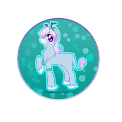 Size: 1000x1000 | Tagged: safe, artist:churobu, oc, oc only, oc:moon sparkle, pony, antlers, raised hoof, simple background, solo, transparent background, unshorn fetlocks