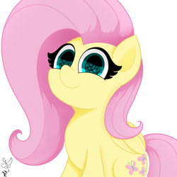 Size: 3000x3000 | Tagged: safe, artist:daftramms, fluttershy, pegasus, pony, g4, cute, high res, solo