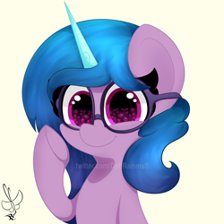 Size: 2000x2000 | Tagged: safe, artist:daftramms, izzy moonbow, pony, unicorn, g5, cute, high res, solo