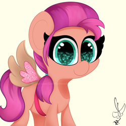 Size: 2000x2000 | Tagged: safe, artist:daftramms, sunny starscout, earth pony, pony, g5, cute, high res, solo
