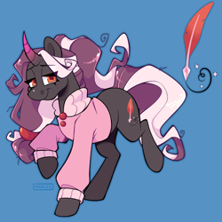 Size: 2200x2200 | Tagged: safe, artist:3ggmilky, oc, oc only, pony, unicorn, high res, solo