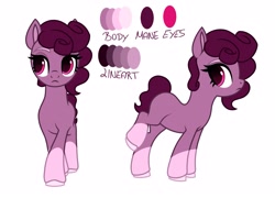 Size: 2837x2048 | Tagged: safe, artist:dancingkinfiend, oc, oc only, oc:jade storm, earth pony, pony, base used, coat markings, curly hair, female, high res, image macro, mare, missing cutie mark, purple fur, purple mane, short hair, short mane, short tail, simple background, socks (coat markings), solo, tail, white background