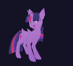 Size: 1385x1240 | Tagged: safe, artist:inkhooves, twilight sparkle, alicorn, pony, g4, black background, female, mare, open mouth, open smile, simple background, smiling, solo, twilight sparkle (alicorn)