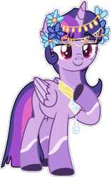 Size: 1079x1713 | Tagged: safe, artist:rickysocks, twilight sparkle, alicorn, pony, g4, alternate hairstyle, base used, simple background, solo, transparent background, twilight sparkle (alicorn)