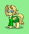 Size: 60x70 | Tagged: safe, artist:dematrix, alicorn, pony, pony town, clothes, female, green background, kunoichi, mare, naruto, ninja, pixel art, ponified, simple background, solo, tsunade