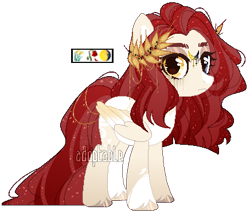 Size: 436x374 | Tagged: safe, artist:lissfoxz, oc, oc only, pegasus, pony, female, laurel wreath, mare, pegasus oc, simple background, solo, transparent background, wings