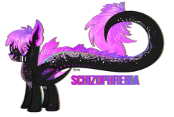 Size: 735x495 | Tagged: safe, artist:strangle12, oc, oc only, bat pony, pony, bat pony oc, bat wings, simple background, solo, white background, wings