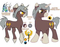 Size: 1589x1227 | Tagged: safe, artist:dilfistic, oc, oc only, pony, unicorn, duo, frown, horn, looking back, male, reference sheet, simple background, stallion, transparent background, unicorn oc