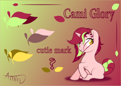 Size: 4966x3513 | Tagged: safe, artist:c.a.m.e.l.l.i.a, oc, oc only, oc:camelli glory, pony, unicorn, no cutie marks yet, reference sheet, solo