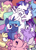 Size: 2958x4096 | Tagged: safe, artist:cutepencilcase, applejack, derpy hooves, fluttershy, pinkie pie, princess celestia, princess luna, rainbow dash, rarity, twilight sparkle, alicorn, earth pony, pegasus, pony, unicorn, g4, cute, fluffy, mane six, twilight sparkle (alicorn)