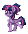 Size: 192x236 | Tagged: safe, artist:twilyisbestpone, derpibooru exclusive, twilight sparkle, alicorn, pony, pony town, g4, alternate hairstyle, animated, cute, female, gif, hair, horn, mare, pixel art, ponytail, pretty, simple background, smiling, solo, sprite, tail, transparent background, trotting, trotting in place, twiabetes, twilight sparkle (alicorn), walk cycle, walking, wings