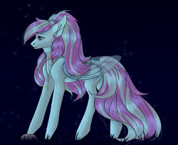 Size: 1280x1046 | Tagged: safe, artist:meggychocolatka, oc, oc only, pegasus, pony, choker, concave belly, female, mare, pegasus oc, solo, thin, wings