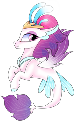 Size: 984x1589 | Tagged: safe, artist:dilfistic, queen novo, seapony (g4), g4, my little pony: the movie, eyelashes, female, simple background, smiling, solo, transparent background