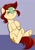 Size: 1362x1920 | Tagged: safe, artist:gala_con, oc, oc:canni soda, pony, galacon, :<, ><, blushing, eyes closed, freckles, money, solo, throwing