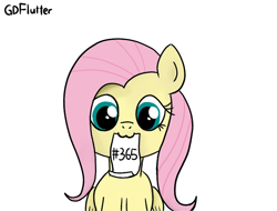 Size: 900x683 | Tagged: safe, artist:thread8, fluttershy, g4, cute, paper, shyabetes, simple background, white background