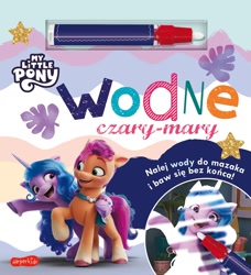 Size: 986x1080 | Tagged: safe, izzy moonbow, sunny starscout, earth pony, pony, unicorn, g5, official, book, merchandise, polish