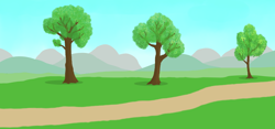 Size: 2252x1051 | Tagged: safe, alternate version, artist:malte279, background, free to use, no pony, path, scenery, tree