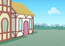 Size: 7016x4961 | Tagged: safe, artist:malte279, g4, background, free to use, no pony, ponyville, scenery