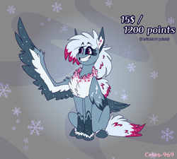 Size: 2000x1800 | Tagged: safe, artist:celes-969, oc, oc only, pegasus, pony, solo