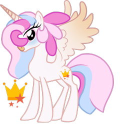 Size: 1152x1200 | Tagged: safe, artist:moonert, oc, oc only, alicorn, pony, alicorn oc, crown, eyelashes, female, horn, jewelry, mare, regalia, simple background, smiling, solo, transparent background, wings