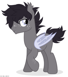 Size: 2296x2612 | Tagged: safe, artist:suramii, oc, oc:star haze, bat pony, pony, high res, male, simple background, solo, stallion, transparent background