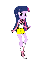 Size: 3035x4299 | Tagged: safe, artist:rollyagami02, twilight sparkle, human, equestria girls, g4, clothes, clothes swap, cosplay, costume, digimon, digimon adventure 02, hikari yagami, kari kamiya, simple background, solo, transparent background