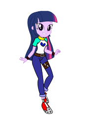 Size: 3035x4299 | Tagged: safe, artist:rollyagami02, twilight sparkle, human, equestria girls, g4, clothes, clothes swap, cosplay, costume, digimon, digimon tamers, rika nonaka, ruki makino, simple background, solo, transparent background