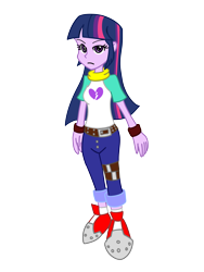 Size: 3024x4032 | Tagged: safe, artist:rollyagami02, twilight sparkle, human, equestria girls, g4, clothes, clothes swap, cosplay, costume, digimon, digimon tamers, rika nonaka, ruki makino, simple background, solo, transparent background