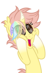 Size: 2160x3280 | Tagged: safe, artist:ponkus, oc, oc:ponkus, bat pony, hybrid, pony, unicorn, cute, fangs, female, freckles, high res, mare, simple background, solo, transparent background, wingding eyes