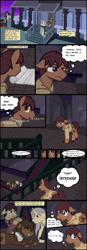 Size: 1280x3697 | Tagged: safe, artist:mr100dragon100, oc, oc:thomas the wolfpony, comic:a house divided, adam (frankenstein monster), comic, dark forest au's dr. jekyll and mr. hyde, dark forest au's matthew, griffin (character), house, injured
