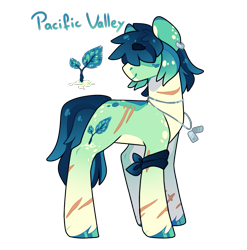Size: 1223x1240 | Tagged: safe, artist:jaysey, oc, oc only, oc:pacific valley, earth pony, pony, dog tags, ear piercing, earring, hair over eyes, jewelry, magical lesbian spawn, male, offspring, parent:applejack, parent:coloratura, parents:rarajack, piercing, scar, simple background, solo, stallion, transparent background