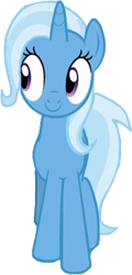 Size: 346x720 | Tagged: safe, edit, edited screencap, editor:homersimpson1983, screencap, trixie, pony, unicorn, g4, background removed, female, mare, not a vector, simple background, smiling, solo, transparent background