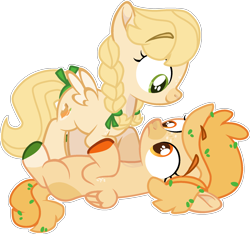 Size: 1864x1748 | Tagged: safe, artist:rickysocks, oc, oc only, pegasus, pony, duo, female, filly, foal, simple background, transparent background
