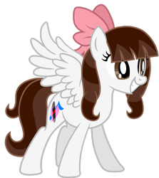 Size: 2315x2590 | Tagged: safe, artist:cayfie, oc, oc only, oc:jennabun, pegasus, pony, female, high res, mare, pegasus oc, simple background, solo, transparent background, vector