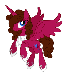 Size: 2332x2572 | Tagged: safe, artist:cayfie, oc, oc only, alicorn, pony, female, high res, mare, simple background, transparent background, vector