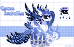 Size: 3100x2000 | Tagged: safe, artist:henori_artist, oc, oc only, pegasus, pony, base used, chest fluff, crown, eyelashes, female, high res, hoof shoes, jewelry, mare, pegasus oc, regalia, solo