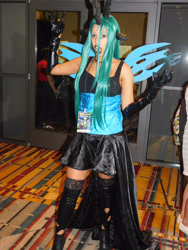 Size: 2121x2828 | Tagged: safe, artist:brinycosplay, queen chrysalis, human, g4, clothes, connecticon, connecticon 2017, cosplay, costume, high res, irl, irl human, photo