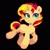 Size: 640x640 | Tagged: safe, artist:hikkage, sunset shimmer, pony, unicorn, g4, black background, female, looking at you, mare, pixel art, simple background, solo