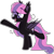 Size: 2723x2712 | Tagged: safe, artist:mint-light, artist:rickysocks, oc, oc only, bat pony, pony, base used, female, high res, mare, simple background, solo, transparent background