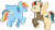 Size: 1832x1041 | Tagged: safe, artist:pinkcotton, rainbow dash, oc, oc:turbo swifter, pegasus, pony, g4, canon x oc, clothes, female, jacket, lineless, male, mare, simple background, stallion, tongue out, transparent background, turbodash