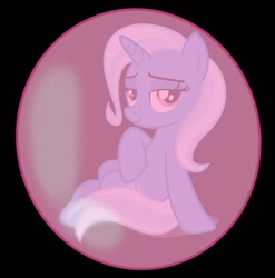 Size: 711x720 | Tagged: safe, artist:carlosuriel13, trixie, pony, unicorn, g4, black background, bubble, female, in bubble, looking at you, mare, simple background, solo