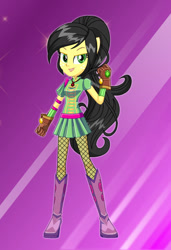 Size: 411x600 | Tagged: safe, artist:karalovely, oc, oc only, equestria girls, g4, boots, clothes swap, crystal guardian, high heel boots, shoes, solo