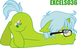 Size: 1211x759 | Tagged: safe, artist:excelso36, oc, oc only, oc:excelso, pony, unicorn, bored, glasses, simple background, solo, transparent background